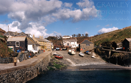 Portmellon Cove, Cornwall, UK